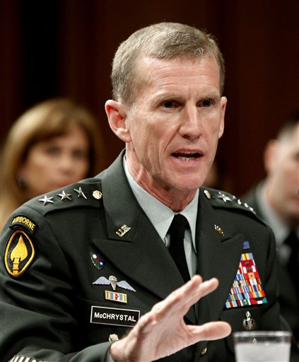 Head General Fired from Afghanistan Occupation