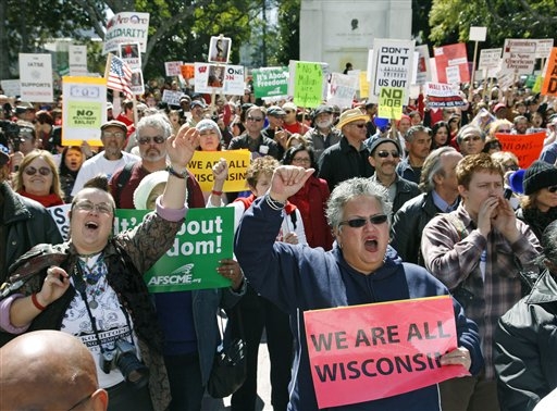 Workers Stand Up to Wisconsin Union-Busting