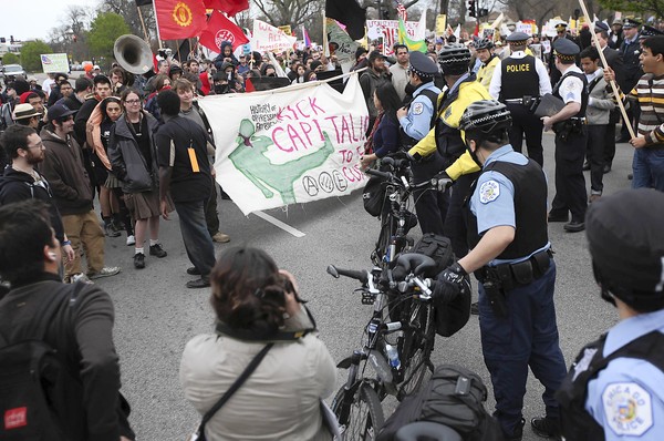 Pictures from Chicago May Day 2011