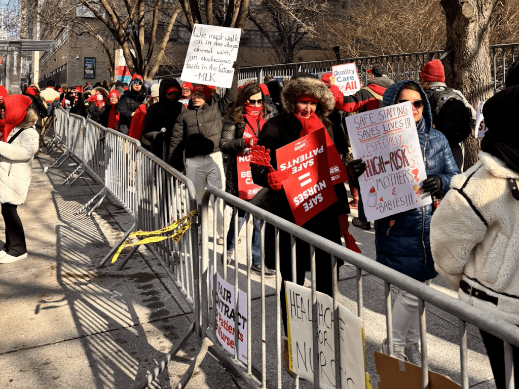 Nurses unite in historic strike, fighting for fairness in NYC hospitals