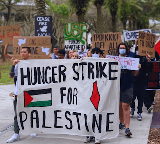 Tampa, FL students declare hunger strike, demand USF divestment from Israel’s genocide