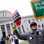 Left-right divide among Ohio union workers manufactured by capitalist class