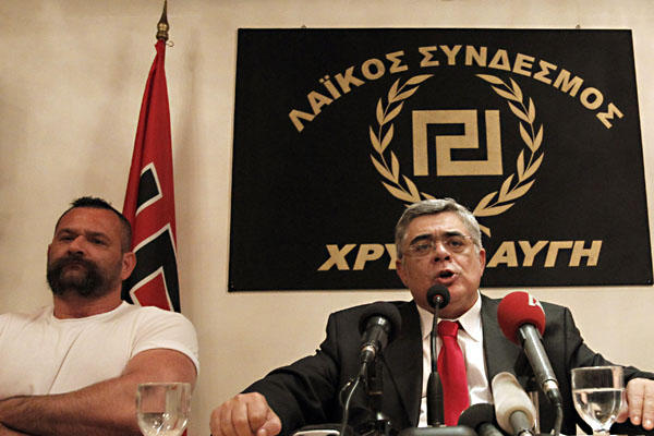 Greek police collude with fascist Golden Dawn group