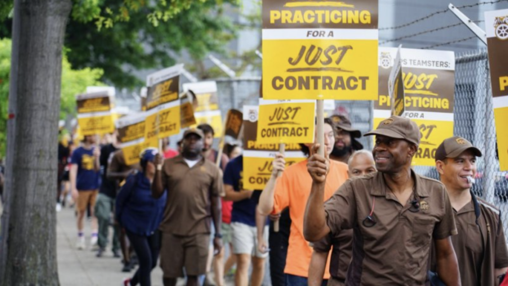 180,000 UPS part-timers left out of Teamsters’ deal