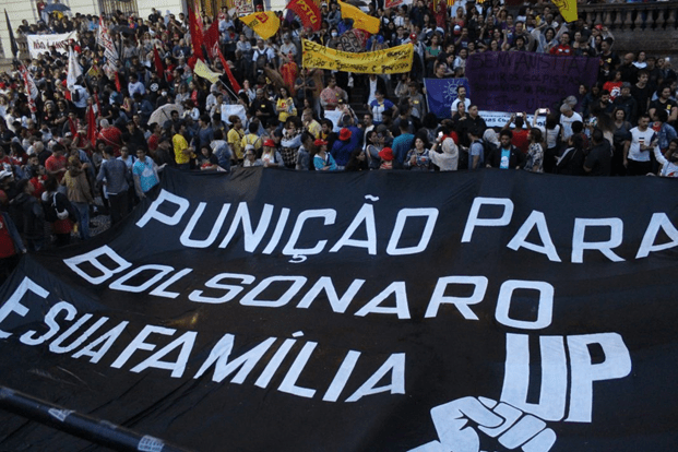 Brazil: People take to the streets against fascist vandalism