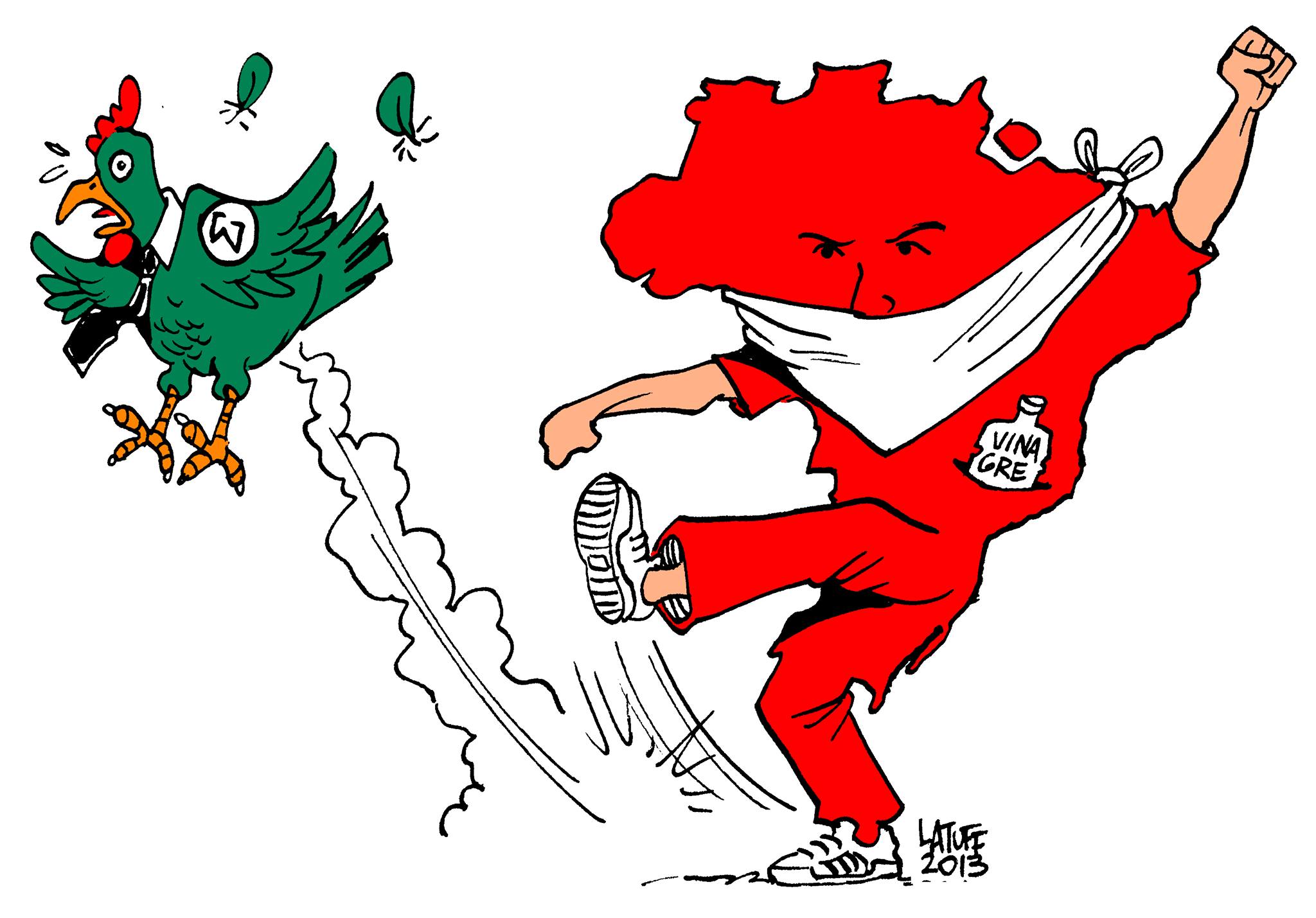 Political Cartoons: Brazil Protests Illustrated