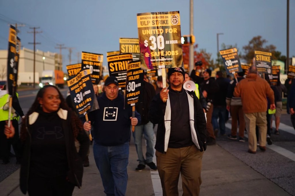 Union-led Amazon strike expands to Baltimore warehouses
