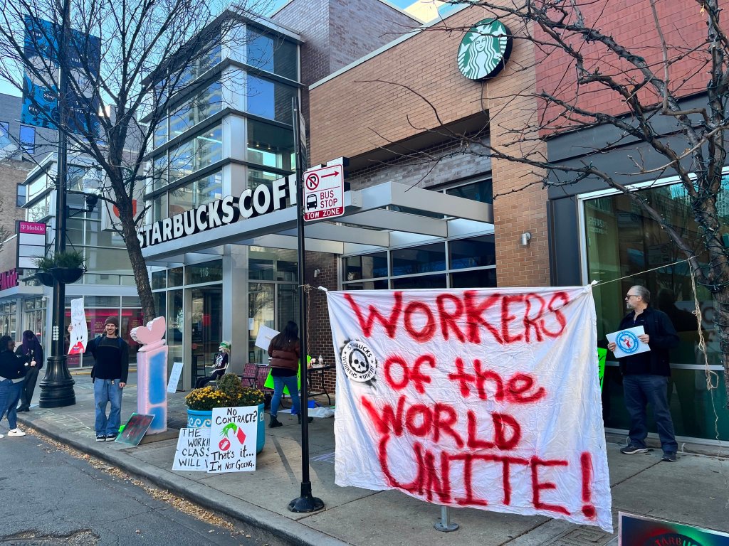 “Red Cup Rebellion” nationwide solidarity actions in support of Starbucks workers