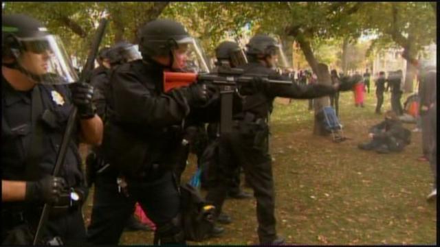 Occupy Update: Police Fire Rubber Bullets at Occupy Denver protesters