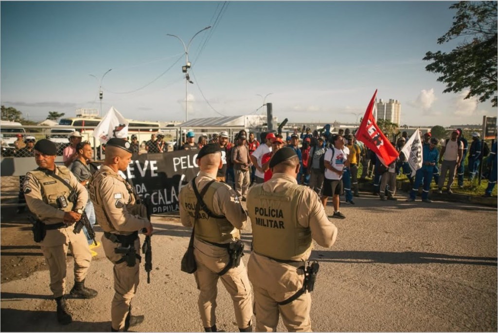Chinese auto manufacturer breaks strike with military police in Brazil