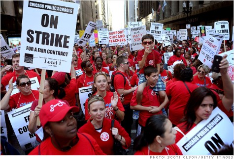 Mayor goes to court to end Chicago teachers strike