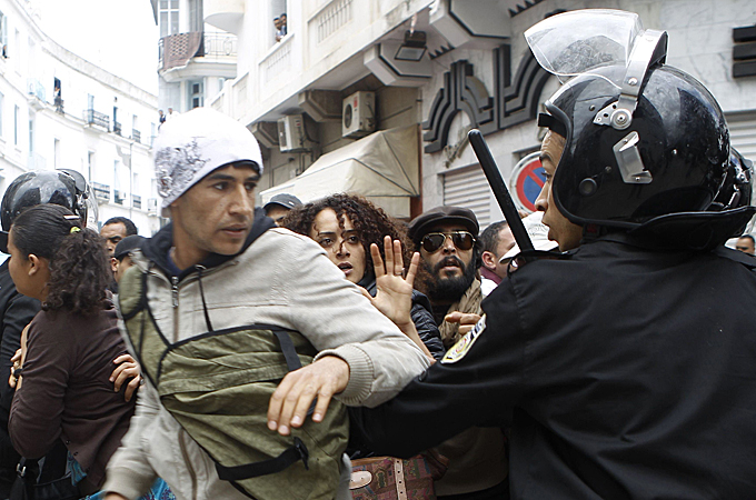 Protests in Tunisia