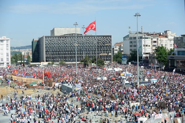 Police Retreat as Protests Expand Through Turkey