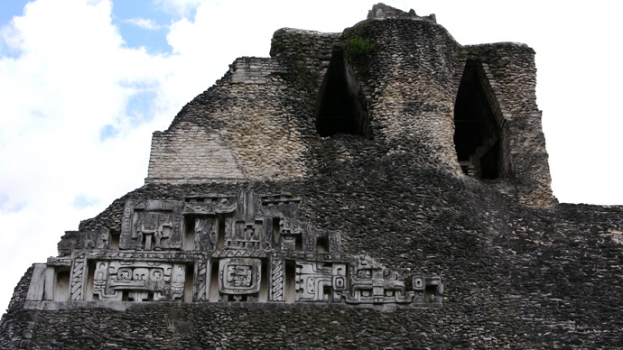 Ancient Mayan pyramid destroyed by construction company in Belize