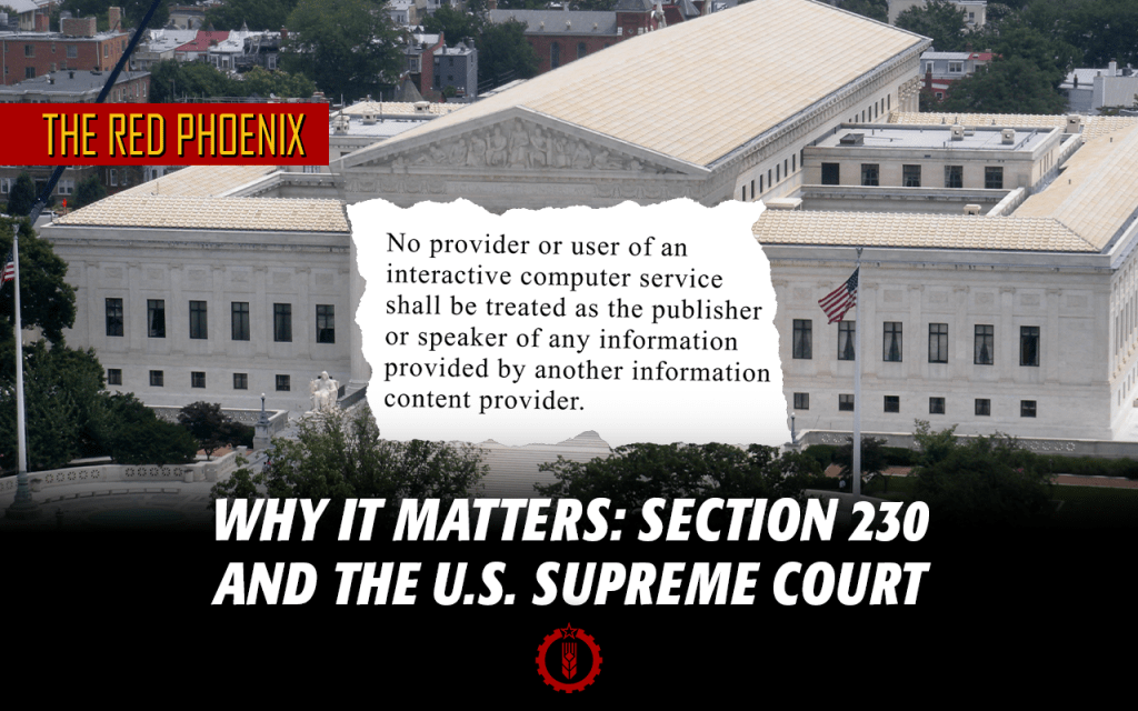 ­Why It Matters: Section 230 and the U.S. Supreme Court