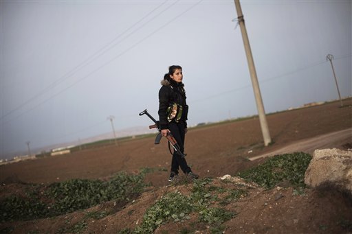 Syrian Kurds carve out zone of control, driving out jihadis and declaring administration