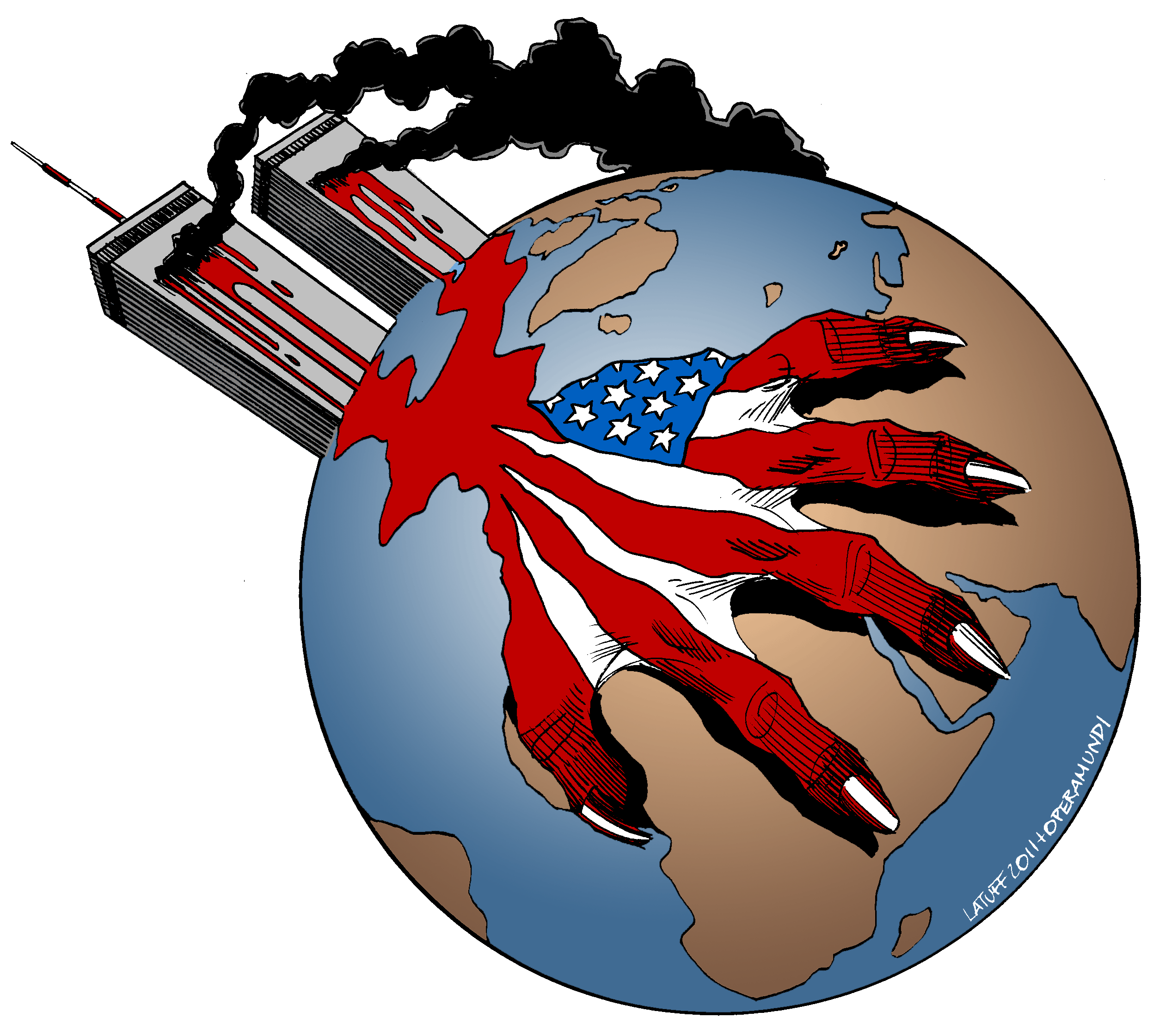 Political Cartoons: 9/11 – 10 Years On, 10 Toons