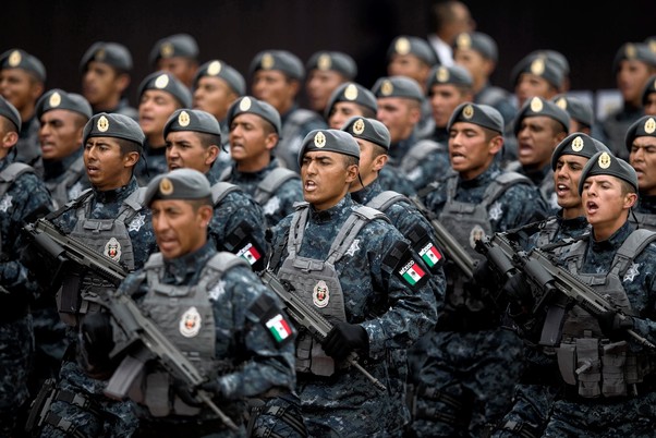 Militarization in Mexico, part of fascistization and fascism
