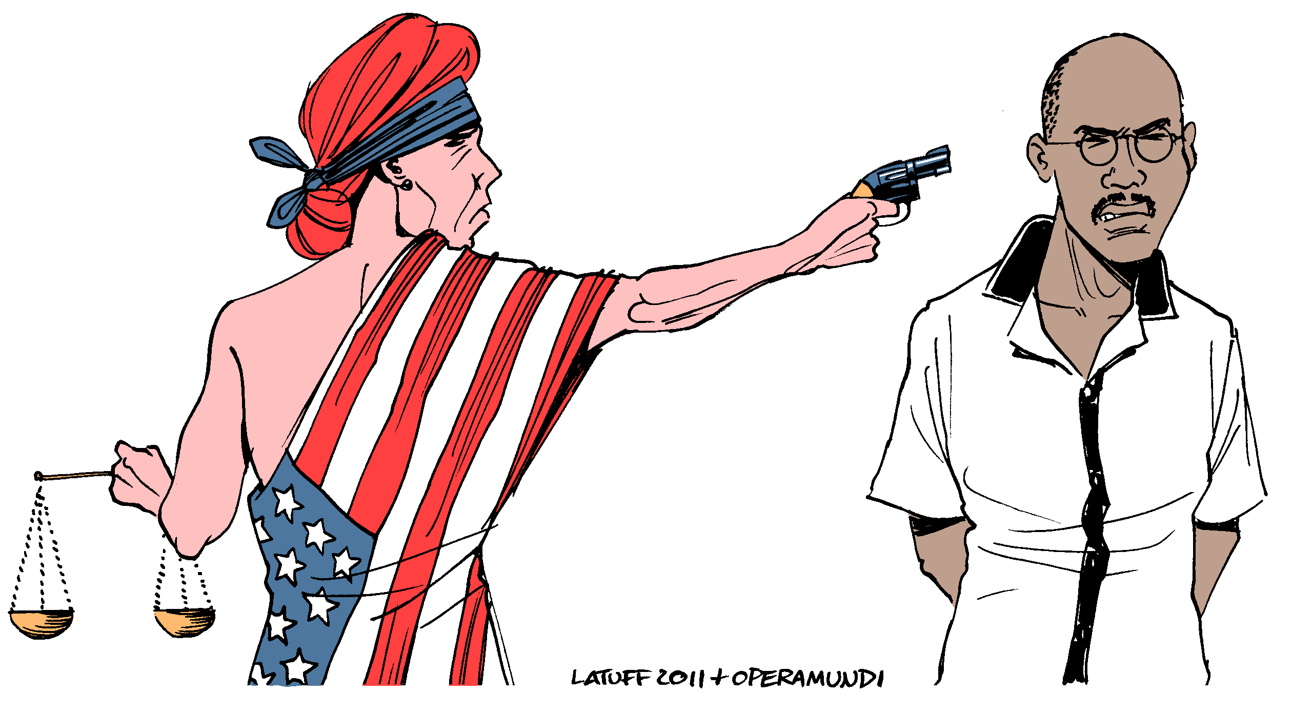 Political Cartoon: the Execution of Troy Davis