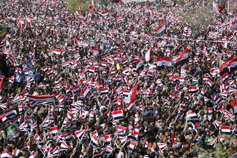 Iraqis Hold Million-Strong Demo on Anniversary of War