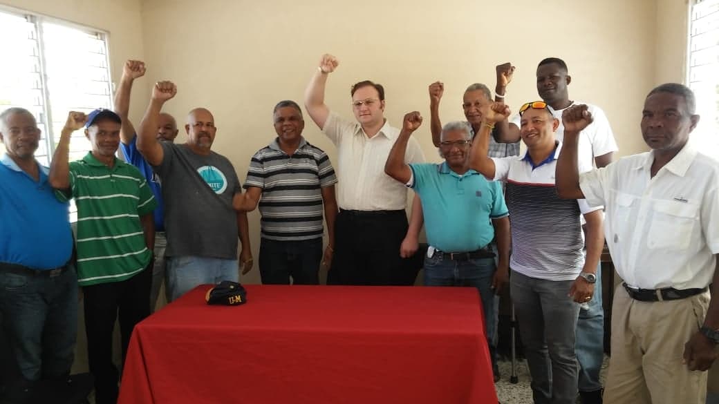 Message from the American Party of Labor to the Dominican Communist Workers Party (PCT).