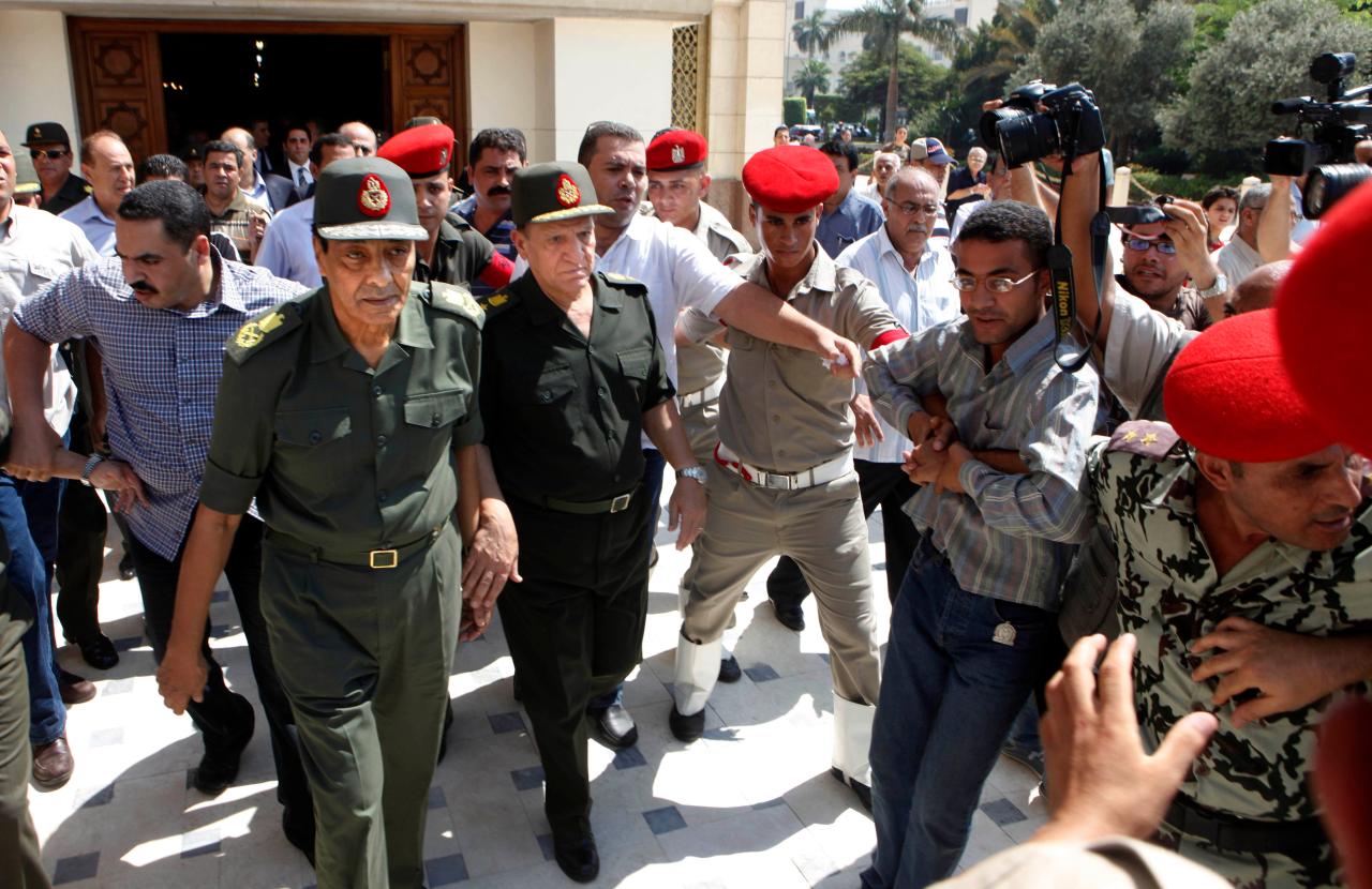 Hand of Egypt’s military rulers grows heavier