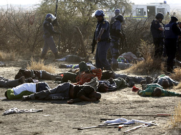 At Least 30 Killed as South African Police Open Fire on Thousands of Striking Miners