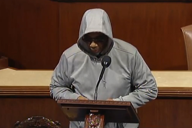Lawmaker wearing hoodie removed from House floor