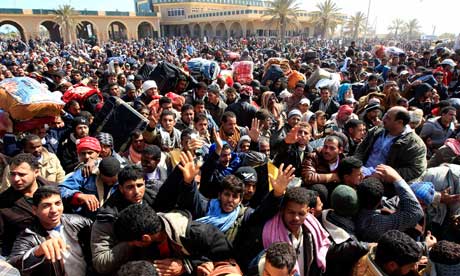 “Rebels” are power-hungry terrorists, say Libyan refugees
