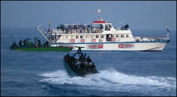 Second Gaza Strip flotilla boat is reported damaged; organizers accuse Israel