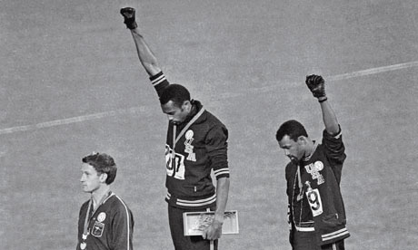 The man who raised a black power salute at the 1968 Olympic Games