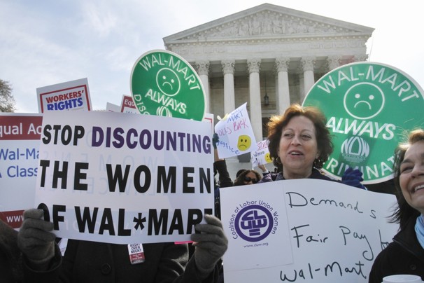 Supreme Court blocks massive sex-discrimination suit against Wal-Mart