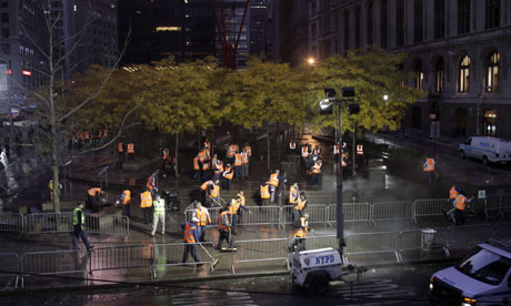 Occupy Wall Street: NYPD attempt media blackout at Zuccotti Park
