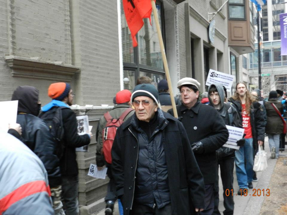 Speech & Photos from 19th of January Anti-Fascist Protest in Chicago against Golden Dawn