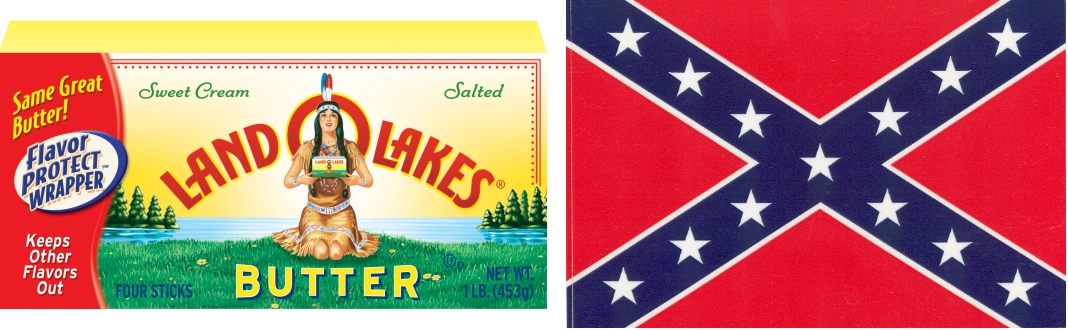 Of Flags & Butter: An Analysis of American White Supremacy Through Symbols