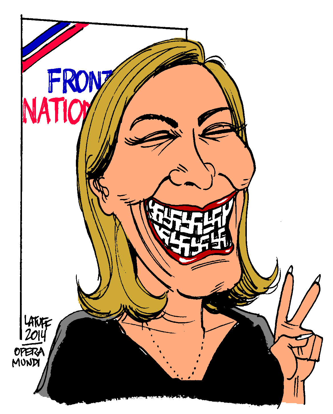 Political Cartoon: Marine Le Pen and the rise of far-right parties in Europe