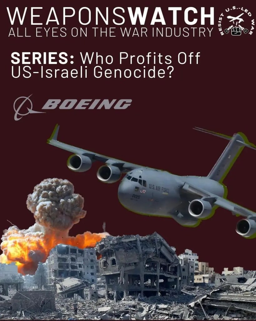 Weapons Watch: All Eyes on the War Industry — Boeing