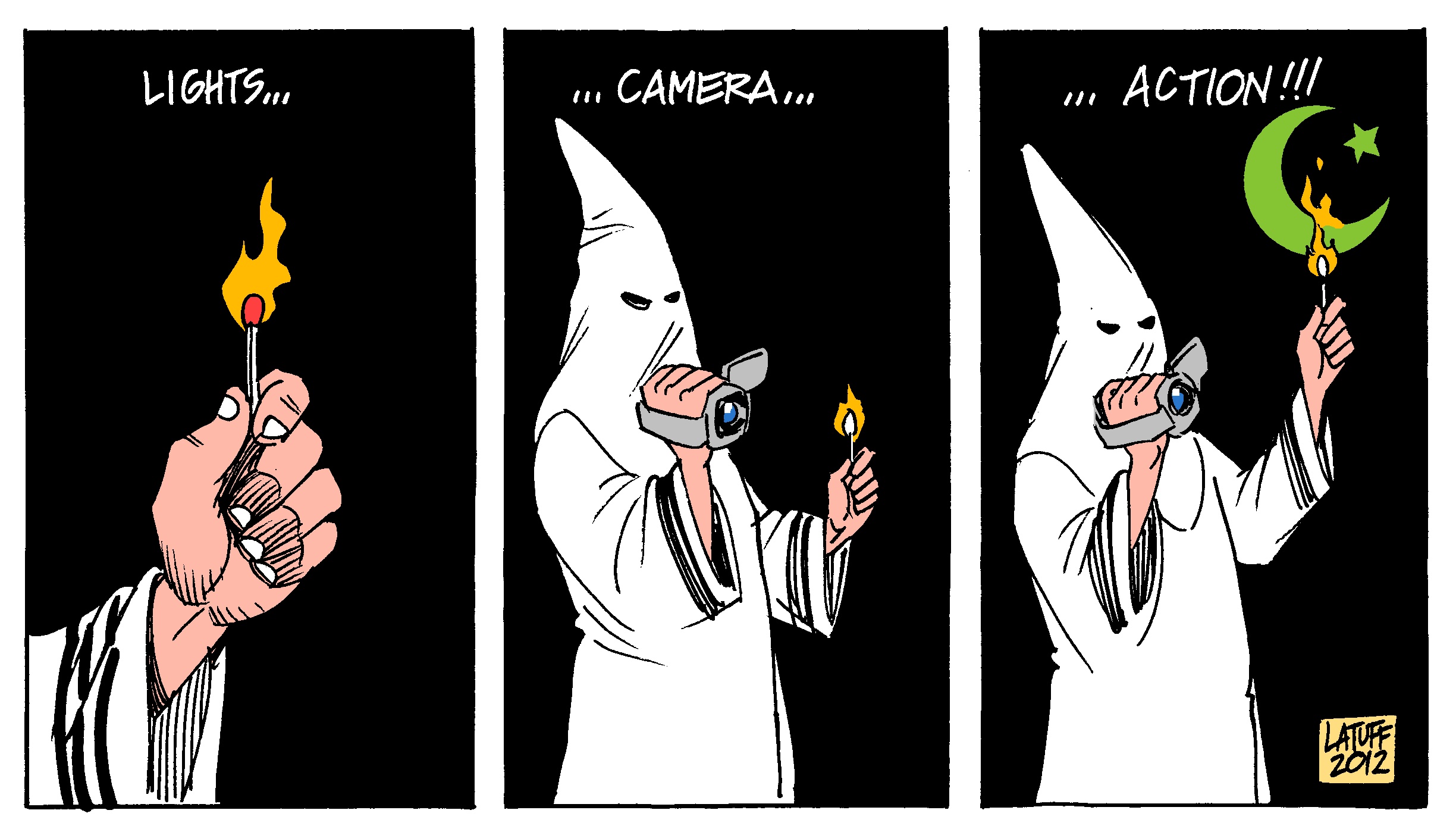 Political Cartoon: And the Oscar goes to…Islamophobia