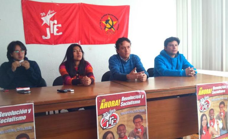 Statement of the Revolutionary Youth of Ecuador (JRE)