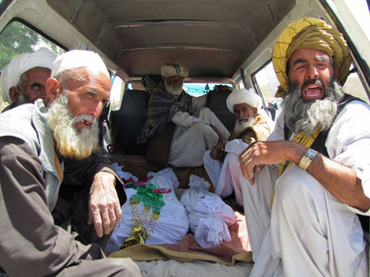 Women, children among 18 Afghans dead in NATO wedding strike