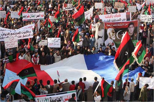 Gaddafi regime remaining defiant