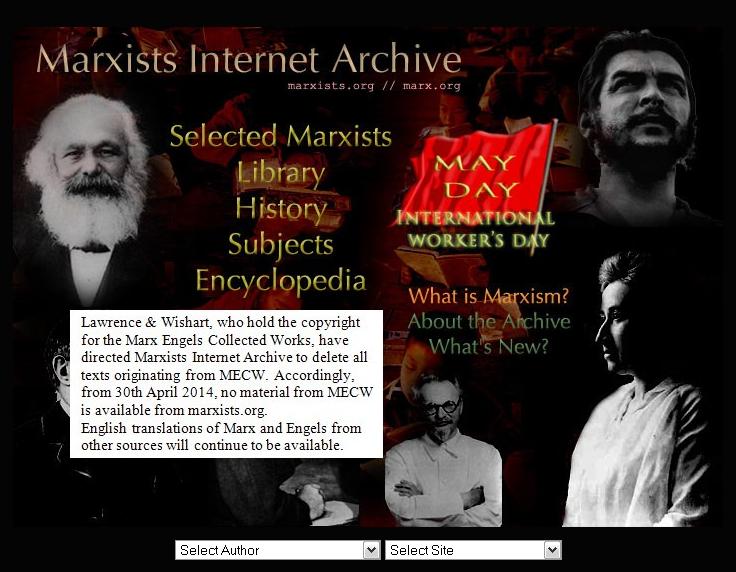 Response to Lawrence & Wishart statement on MECW