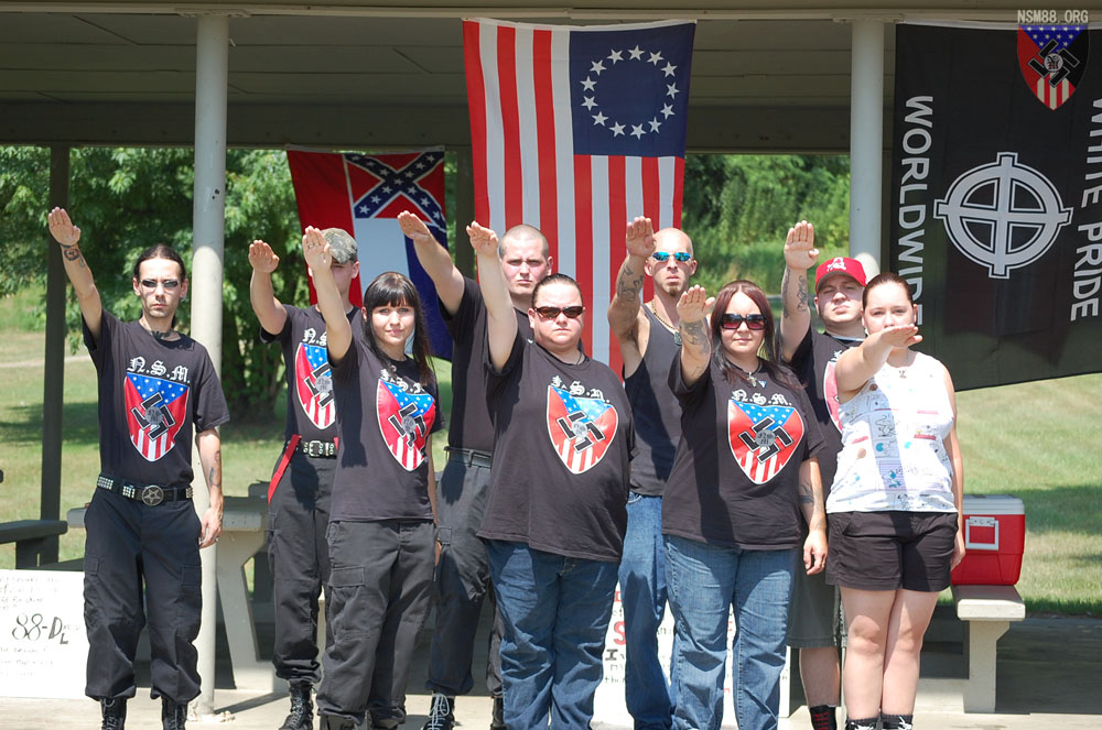 Neo-Nazis Take Over North Dakota Town in the U.S. – Native Americans and Activists Protest