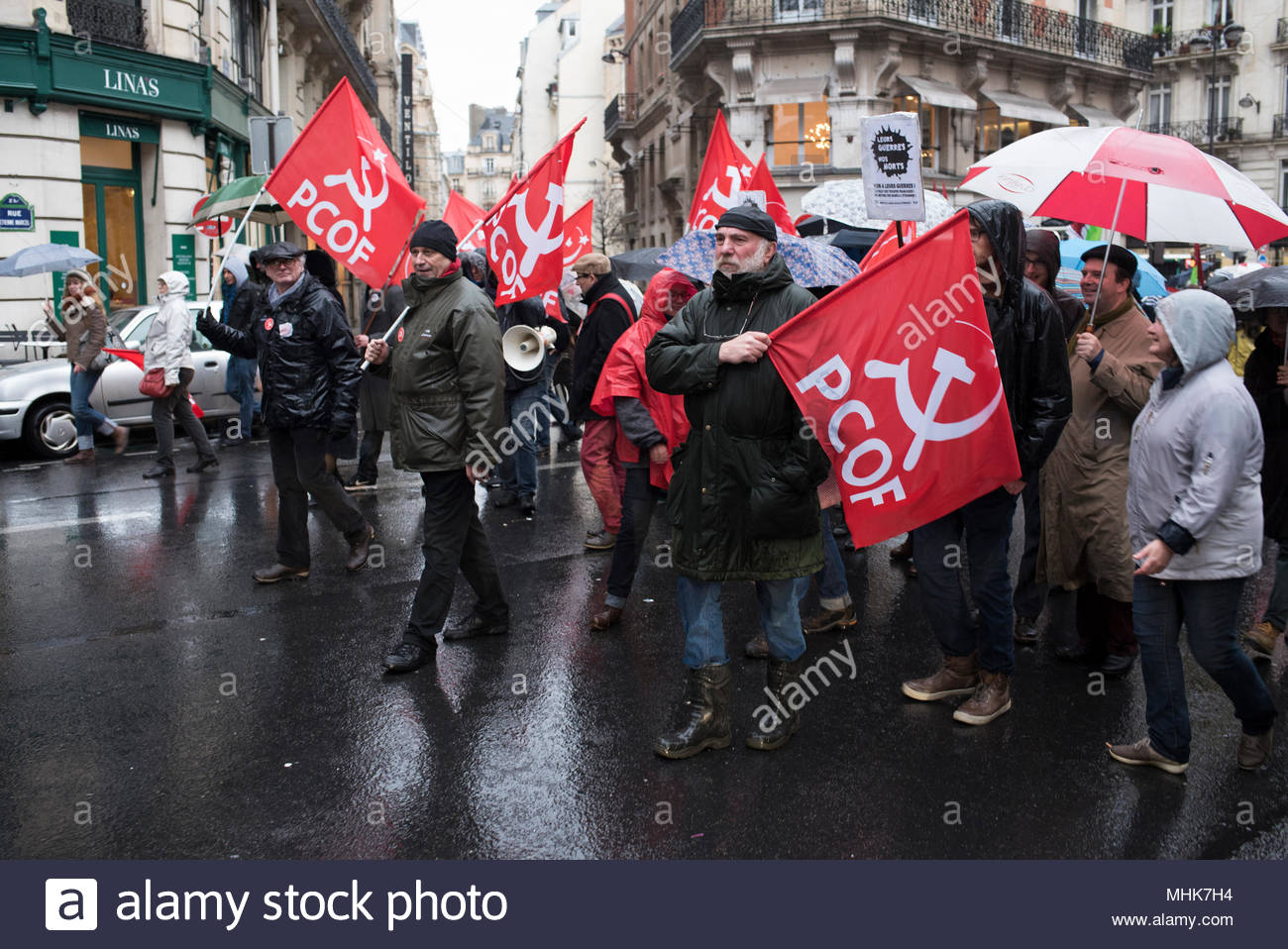 Workers’ Communist Party of France:  No to Challenging the Right to Protest