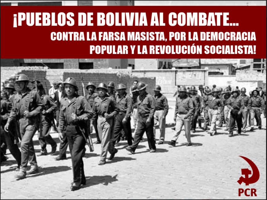 The Revolutionary Communist Party of Bolivia Celebrates Its First National Congress.