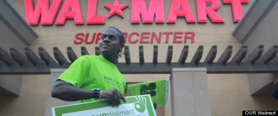 Wal-Mart Strike: Dozens Of LA Workers Walk Off The Job In First-Ever Strike Against Retailer (PHOTOS)