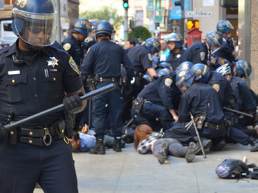 Dozens arrested at Anti-Columbus Day San Francisco protest (PHOTOS)