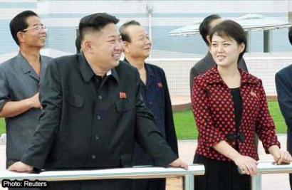 N. Korea denies reports on first lady’s past