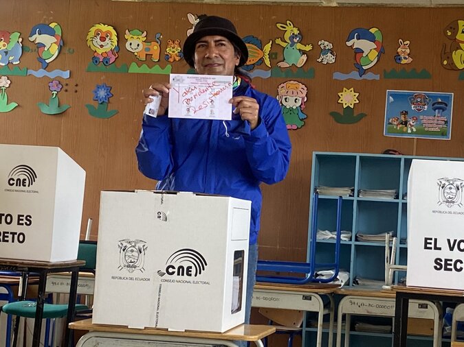 Marxist-Leninist Communist Party of Ecuador:  Message on the End of the Electoral Campaign.