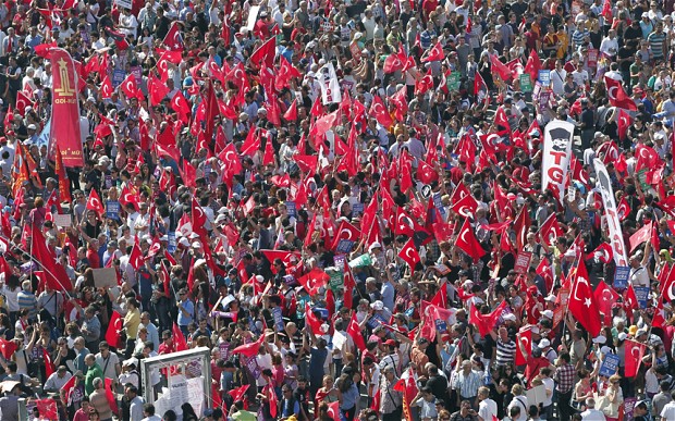 Turkish union to strike from Tuesday over unrest